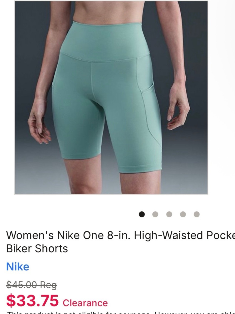 Nike High-Waisted Bike Shorts